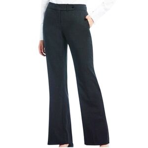 Calvin Klein Classic Fit Straight Leg Charcoal Gray Trouser Pants Size 4 NWT